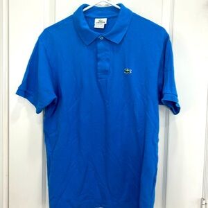 Lacoste Blue polo size 5